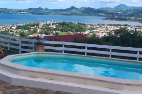 Appartement confortable au Robert avec piscine partagée, 60 m²